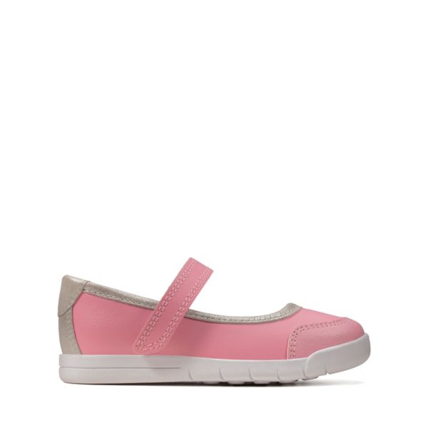 Clarks Girls Emery Halo Toddler Casual Shoes Pink | USA-2807639